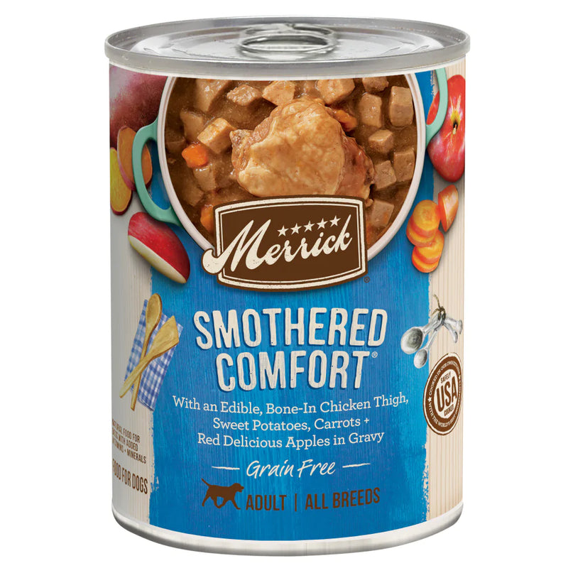 Merrick Grain Free Smothered Comfort Canned Dog Food