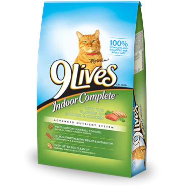 9 Lives Indoor Complete Dry Cat Food