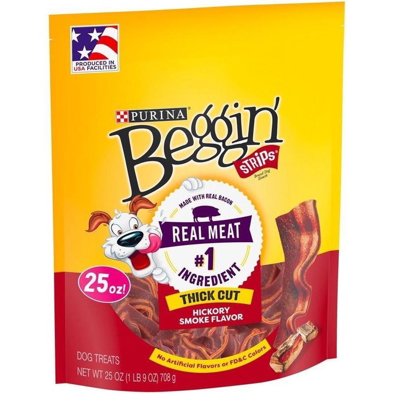 Beggin Strips Thick Cut Hickory Smoked Dog Treats