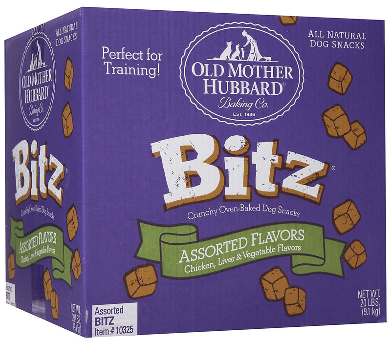 Old Mother Hubbard Bitz Crunchy Classic Natural Assorted Flavors Dog Treats