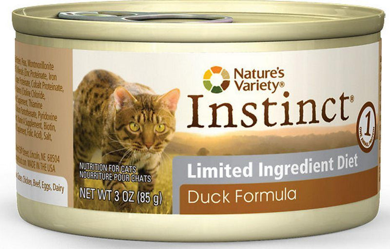 Nature's Variety Instinct Grain Free LID Duck Canned Cat Food
