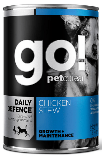 Petcurean Go! Daily Defence Chicken Stew Canned Dog Food