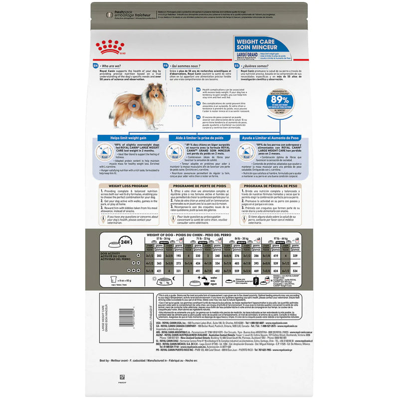 Royal Canin Large Breed Weight Care Dry Dog Food