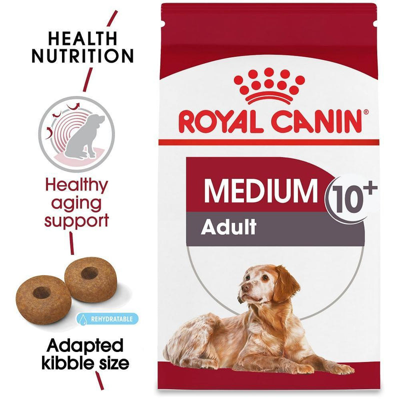 Royal Canin Size Health Nutrition Medium Aging 10+ Dry Dog Food