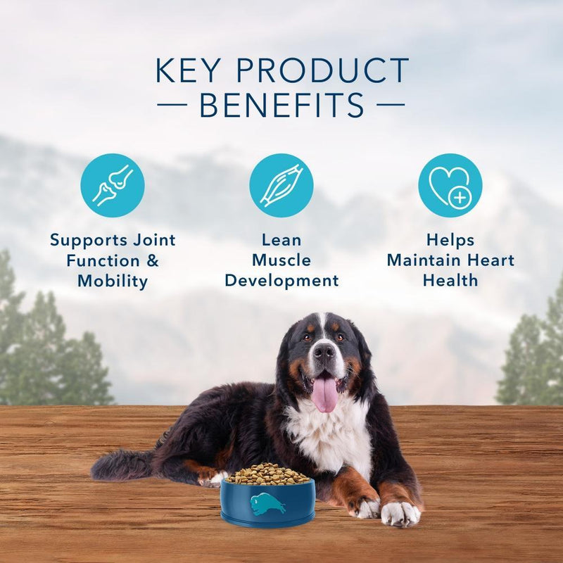 Blue Buffalo Wilderness Rocky Mountain Grain Free Red Meat High Protein Recipe Large Breed Adult Dry Dog Food