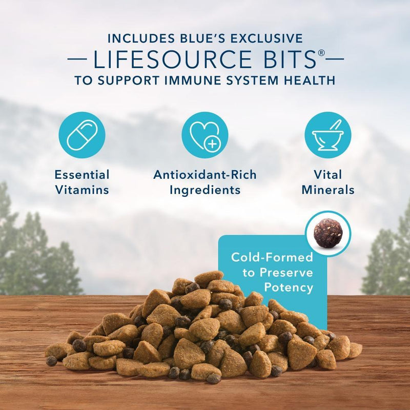 Blue Buffalo Wilderness Rocky Mountain Grain Free Red Meat High Protein Recipe Large Breed Adult Dry Dog Food