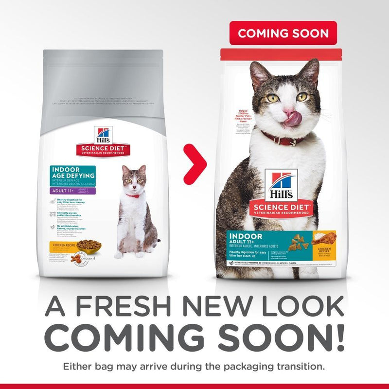 Hill's Science Diet Adult 11+ Indoor Chicken Recipe Dry Cat Food