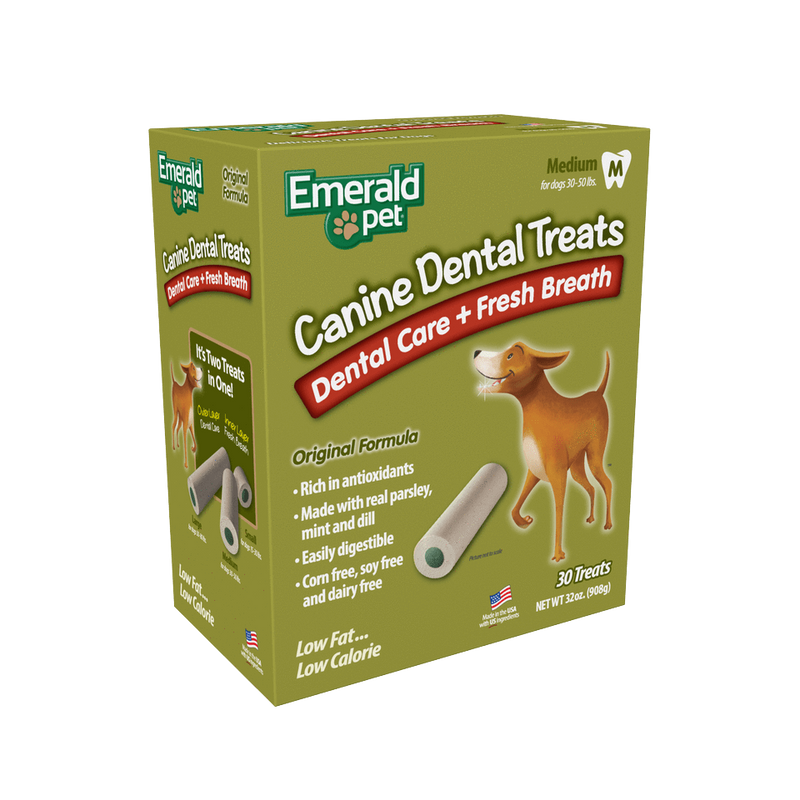 Emerald Pet Fresh Breath Dental Dog Treats