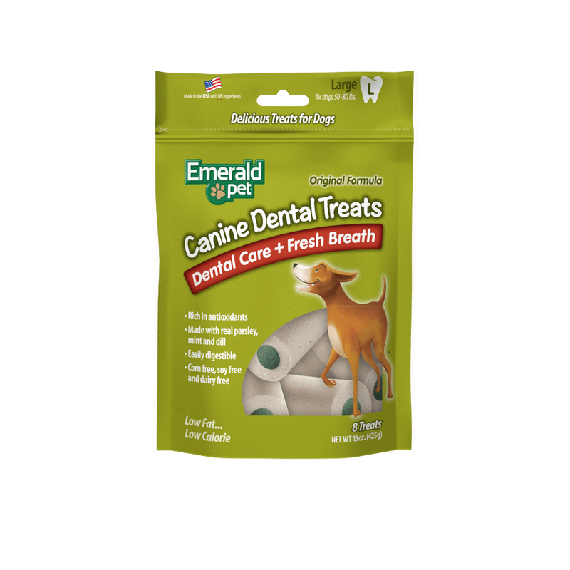 Emerald Pet Fresh Breath Dental Dog Treats