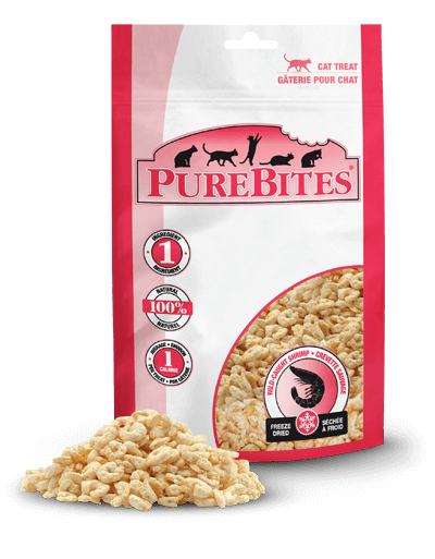 PureBites Freeze Dried Shrimp Cat Treats