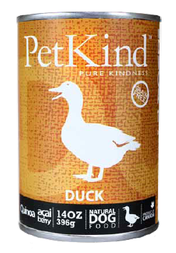 PetKind Grain Free Duck Recipe Canned Dog Food