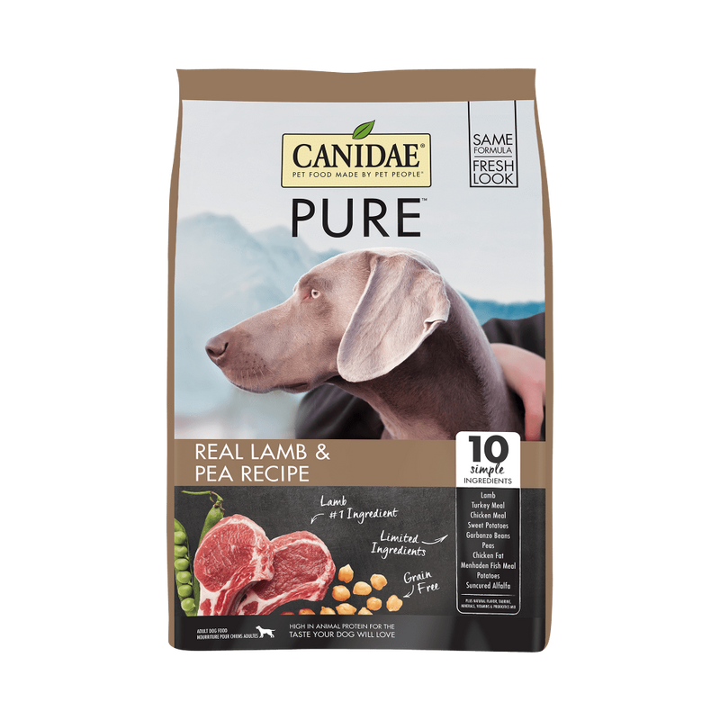 Canidae Grain Free PURE Lamb & Pea Recipe Dry Dog Food