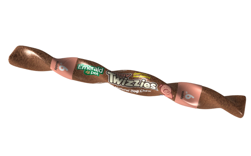Emerald Pet Piggy Twizzies Natural Dog Chew