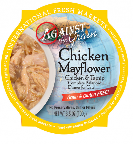 Against the Grain Chicken Mayflower with Turnip Dinner Wet Cat Food