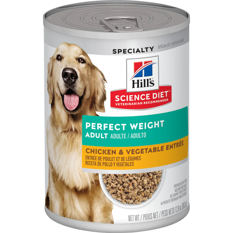 Hill's Science Diet Perfect Weight Chicken & Vegetable Entree Canned Dog Food