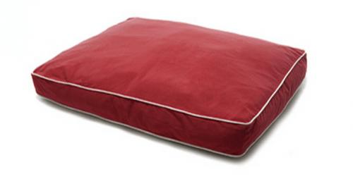 Dog Gone Smart Red Rectangular Dog Bed