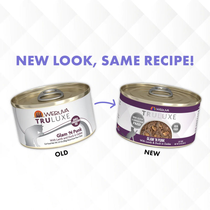 Weruva TRULUXE Glam N Punk with Lamb & Duck Canned Cat Food