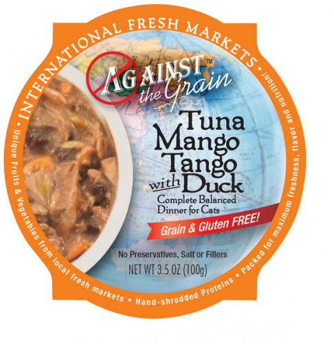 Against the Grain Tuna Mango Tango with Duck Dinner Canned Cat Food