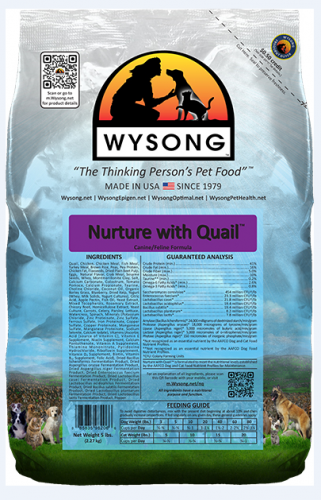 Wysong Nurture with Quail Dry Dog & Cat Food