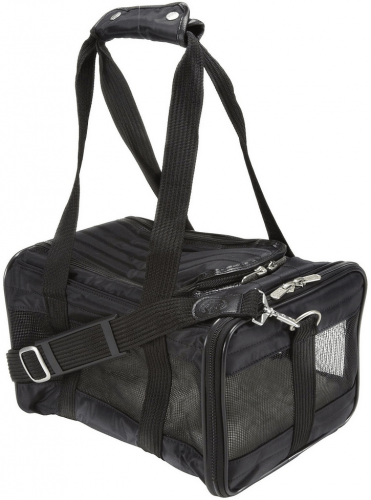 Sherpa Original Deluxe Black Pet Carrier