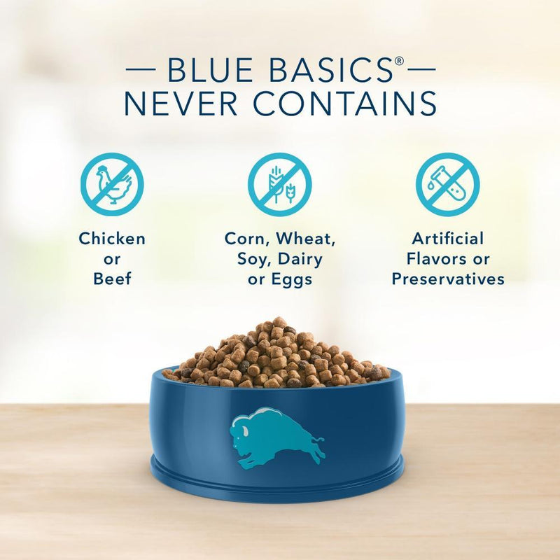 Blue Buffalo Basics Grain Free Adult Indoor Duck & Potato Recipe Dry Cat Food