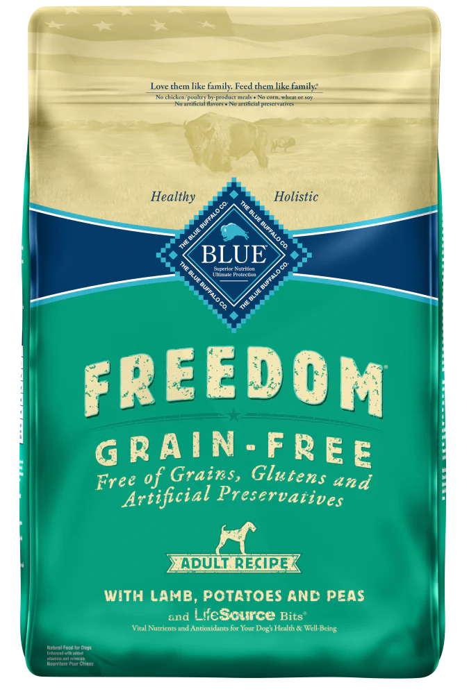 Blue Buffalo Freedom Adult Lamb Recipe Dry Dog Food