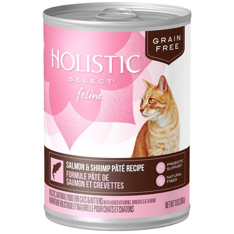 Holistic Select Natural Grain Free Salmon & Shrimp Pate Canned Cat Food