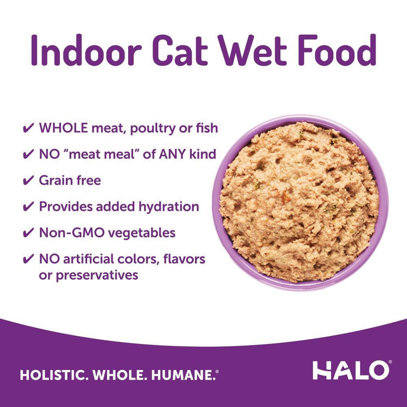 Halo Holistic Gluten Free Turkey & Quail Recipe Canned Cat Food