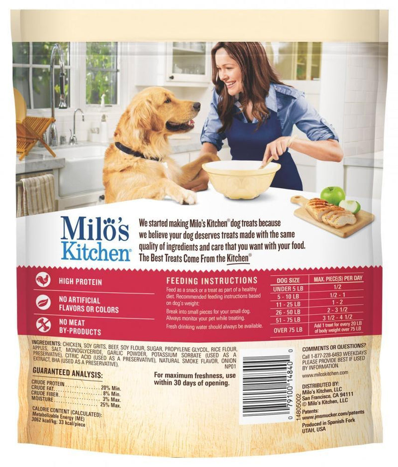 Milo's Kitchen Chicken Grillers with Natural Smoke Flavor Dog Treats