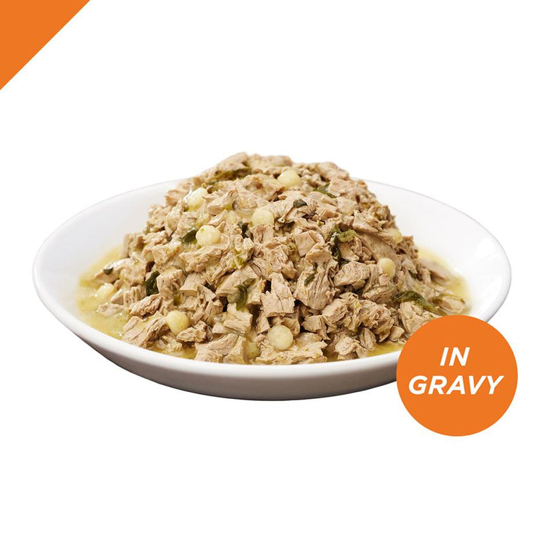 Purina Pro Plan Savor Adult Chicken, Pasta & Spinach Entree in Gravy Canned Cat Food
