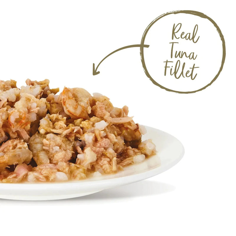 Applaws Natural Wet Cat Food Tuna Fillet with Shrimp in Broth