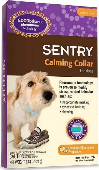 Sentry Good Behavior Pheromone Calming Collar for Dogs