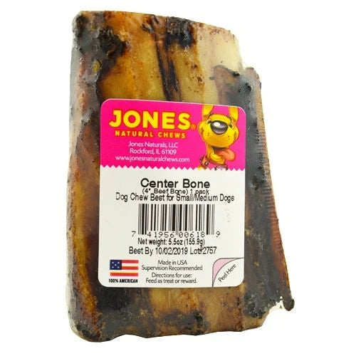 Jones Natural Chews Center Bone Dog Treat