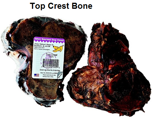 Jones Natural Chews Top Crest Bone Dog Treat