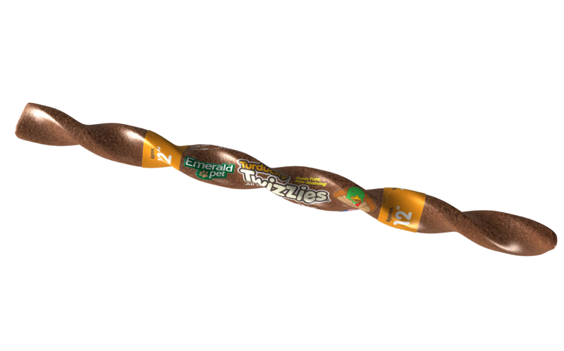 Emerald Pet Turducky Twizzies Natural Dog Chew