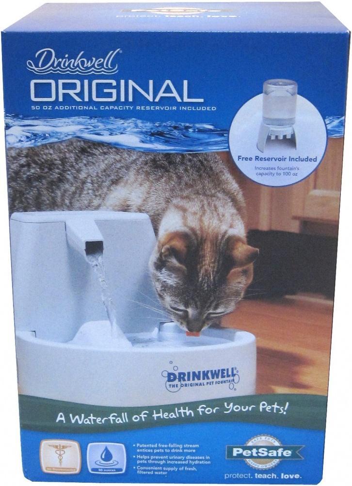 PetSafe Drinkwell Original Pet Fountain with Bonus Reservoir