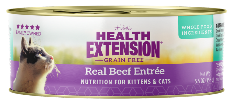 Health Extension Beef Entree Canned Cat Food