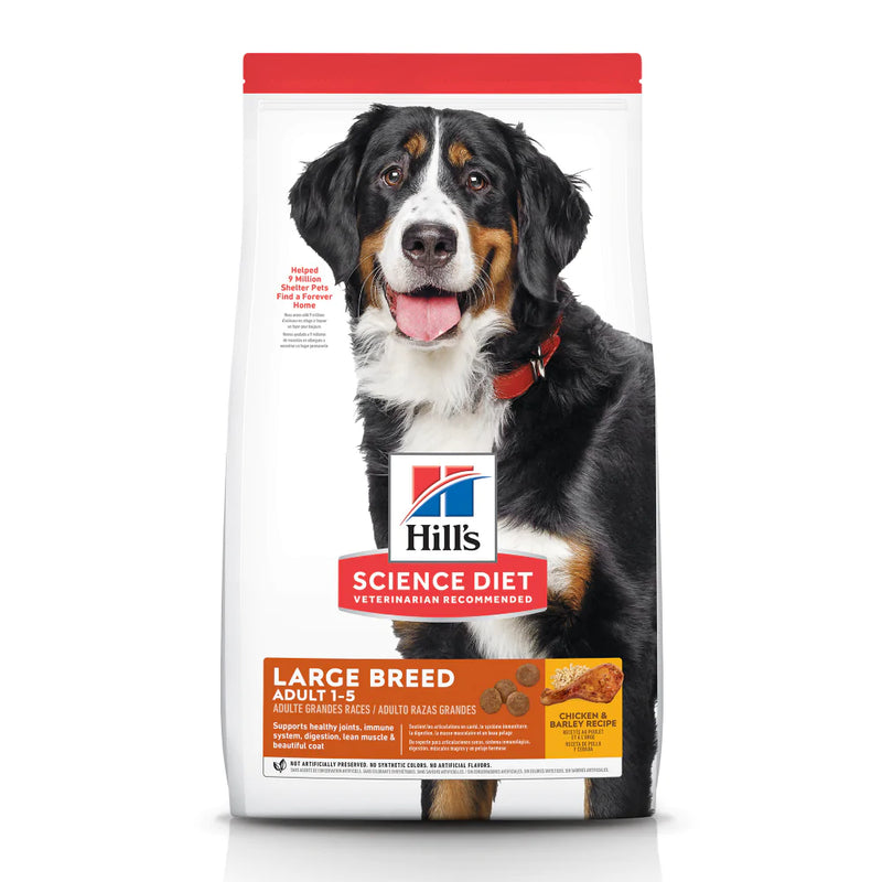 Hill's Science Diet Adult Large Breed Chicken & Barley Recipe Dry Dog Food