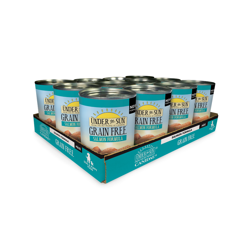 Under The Sun Grain Free Adult Formula with Fresh Caught Salmon Canned Dog Food