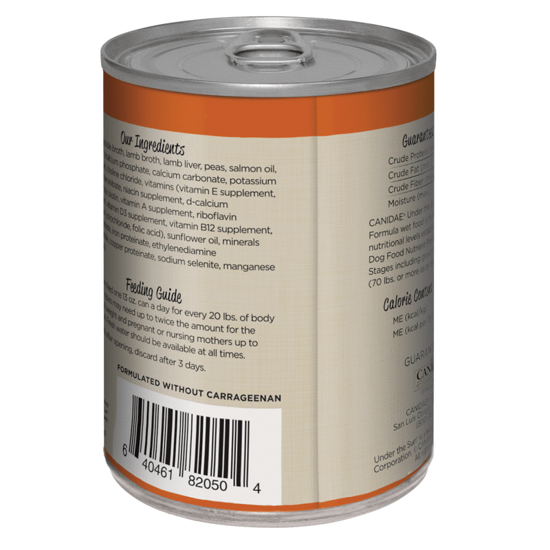 Under the Sun Grain Free Adult Formula with Farm Raised Lamb Canned Dog Food