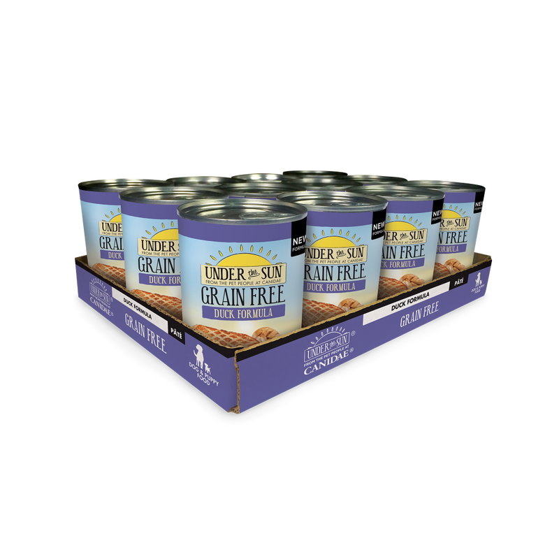 Under the Sun Grain Free Adult Formula with Farm Raised Duck Canned Dog Food