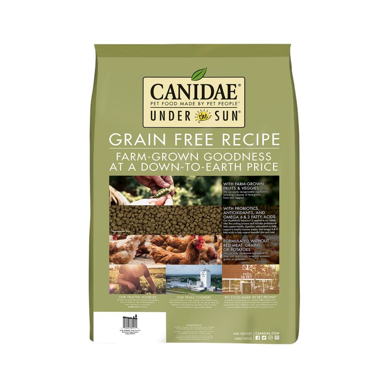 Canidae Under the Sun Puppy Grain Free Chicken Recipe Dry Dog Food