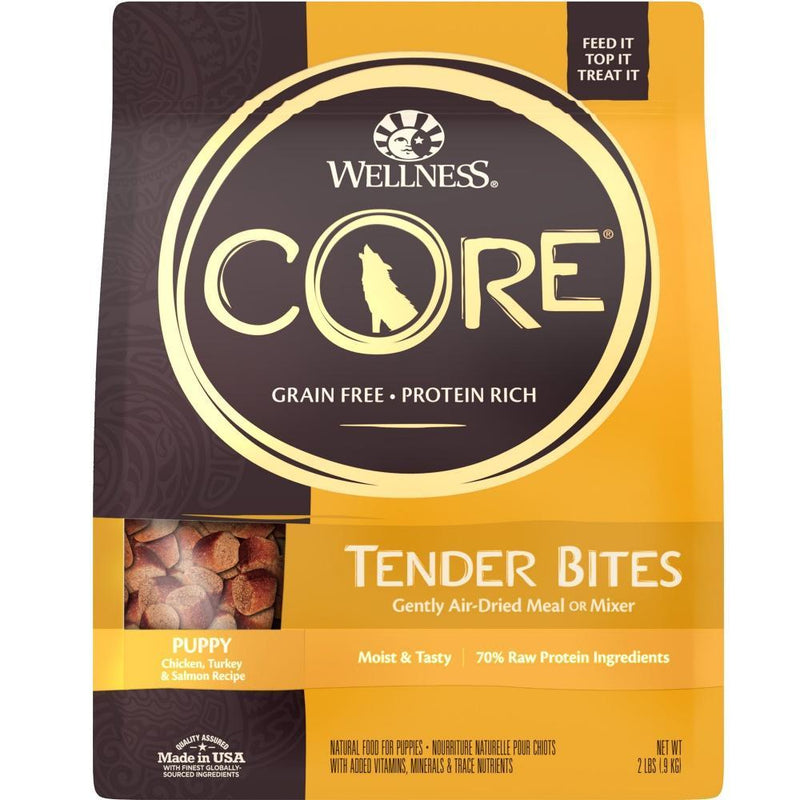 Wellness CORE Grain Free Tender Bites Puppy Recipe Meal or Mixer Dry Dog Food