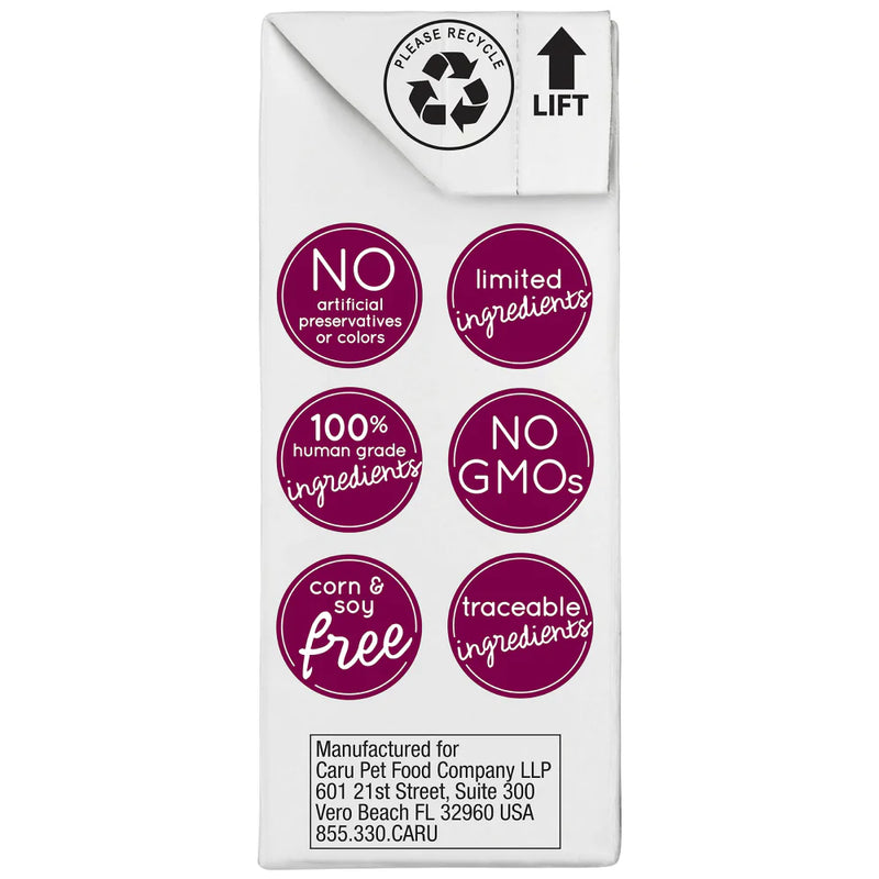 Caru Grain Free Real Turkey Stew Canned Dog Food