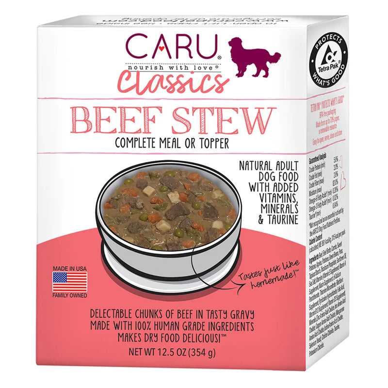 Caru Grain Free Real Beef Stew for Dogs