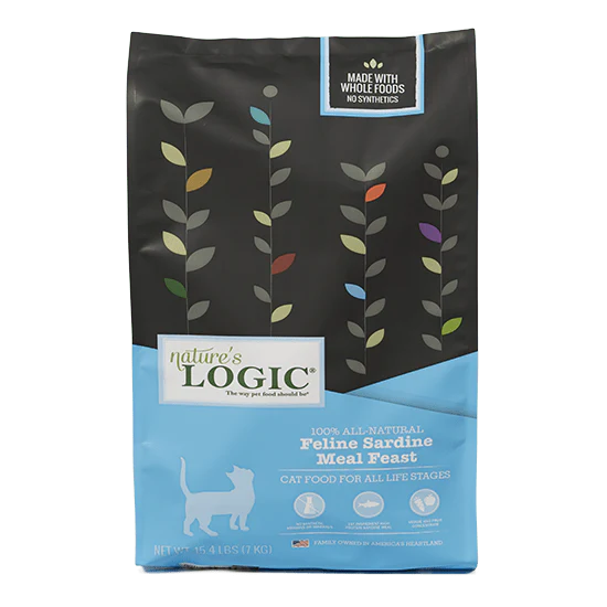 Nature's Logic Feline Sardine Meal Feast Dry Cat Food