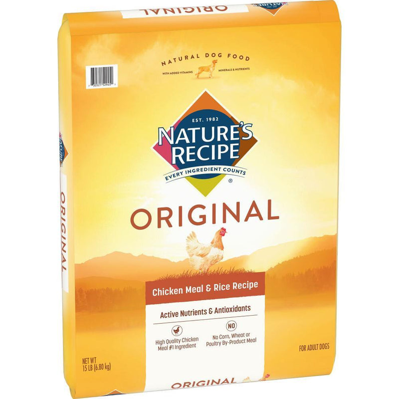 Nature's Recipe Adult Chicken Meal & Rice Dry Dog Food