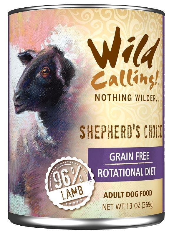 Wild Calling Shepherd's Choice Grain Free Lamb Canned Dog Food