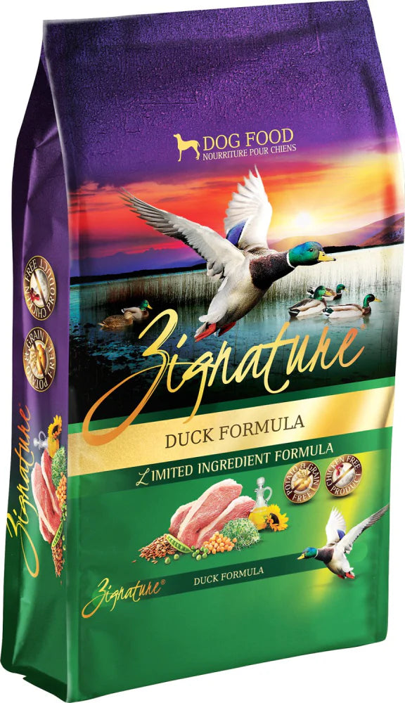 Zignature Limited Ingredient Diet Grain Free Duck Recipe Dry Dog Food