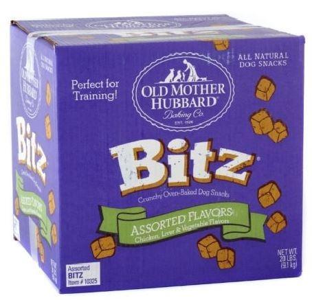 Old Mother Hubbard Bitz Crunchy Classic Assorted Flavor Chicken, Liver and Vegtable Natural Dog Treats